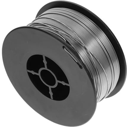 BUGUUYO Filo per Saldatura Senza Gas di Protezione in Acciaio al Carbonio Filo per Saldatrice Anima di Flusso Affidabile e Robusto per Saldature Leggere