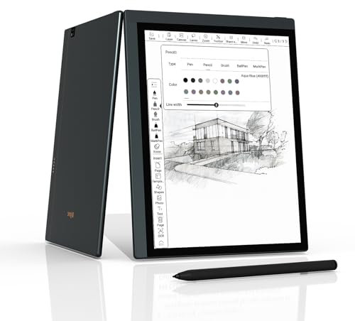 Bigme 10.3 Color E-Ink Read-Write Tablet, ePaper Note Taking Tablet at 5.5mm Thickness, 8GB RAM+256GB ROM Computer Tablets Touchscreen Display with 5MP Camera and Digital Stylus