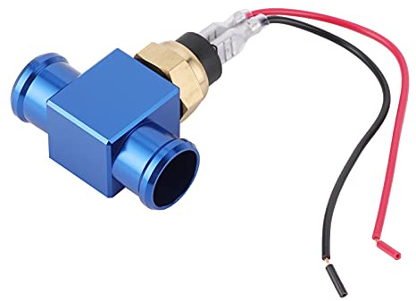 RASTKY Lüfter-Temperaturschalter-Set mit Temperatursensor für XR CR FCI-Fahrräder, Edelstahl-Schlauchklemme Im Lieferumfang Enthalten, Passend für Beta RR 2T/4T X-TRAINER300, CE 2T/4T XCF Gases (BLUE)