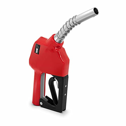 MSW Pistolet Pour Carburant Distribution Automatique Remplissage MSW-MN34 (60 l/min, Sécurité FlowLock, Diesel, Essence)