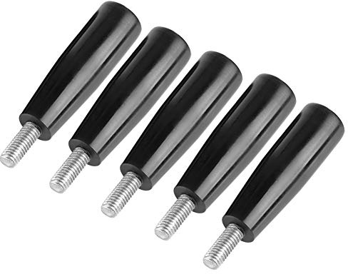 Garosa Manijas Giratorias de 5 Piezas, Manija Giratoria de Baquelita M8 * 63, Accesorio de Repuesto Para Fresadora de Roscas