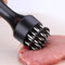 yufana Tenderizer per Carne,Tenera Carne in Acciaio Inox 21 Aghi in Acciaio Ago per Bistecca Martello per Bistecca Manuale Ago da Bistecca Affilato,per Carne Tenera Carne Suina Carne di Vitello(Nero)