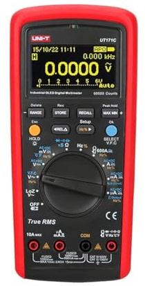UNI-T Uni-trend Multimeter clamp meter UT171B UT171C Industrial True RMS Digital Multimeter VFC Low-Pass Filtering USB/Bluetooth Communication（UT171C）