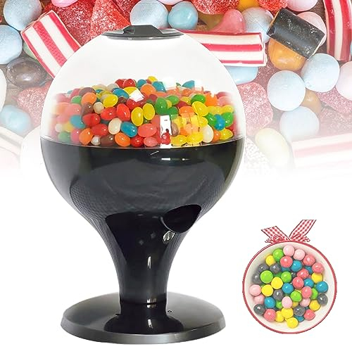 NVYAZJ Automatic Candy Dispenser, Vintage Bubble Gumball Machine with 1000ml Capacity Automatic Induction Desktop Touch-free for Small Treats, Nuts, Party Favors and Supplies