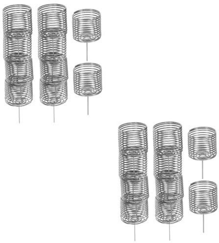 Toddmomy 20pièces Paniers à Engrais Acier Pour Contenants De Fertilisation Pour Plantes Et Jardinage Pour Orchidées Et