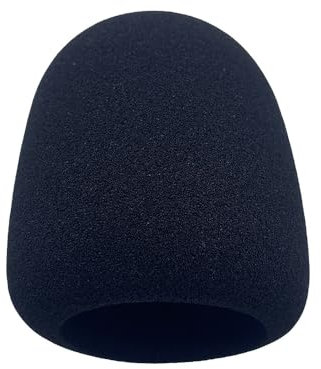 Micrófono Esponja Cubierta Parabrisas Compatible para RODE PODMIC, Protector antiviento para micrófono Funda Antipolvo Micrófono Grabador Portátil Cubierta De Pantalla De Viento Filtro De Ruido