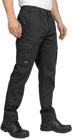 BWOLF Prime Arbeitshose Herren Arbeitshose Herren mit vielen Taschen und extra verstärktem Hosenbund Cargohose mit Spandex