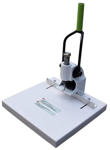 COYEUX Perforateur à Papier Robuste, perforateur à Trou Unique en métal, avec Moule à Trous de 4mm, 5mm, 6mm, 7mm, 8mm, capacité de Perforation de 300 Feuilles