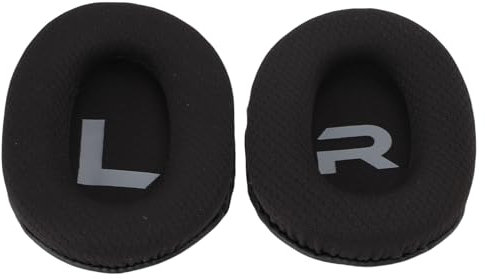 2 PCS Remplacement des Plateaux d'oreille Respirants pour G936N G936 Pro, Coussins d'oreille de Coussinets ' à Plaque ' en Casque