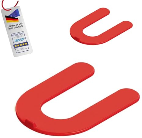 Nivilli SPACER Fugenabstandshalter 3mm U-Form, 100 Stk. I Robuste Abstandhalter aus Kunststoff I Ideal zur Verlegung von Wand- und Bodenplatten I Fliesen-Abstandshalter.
