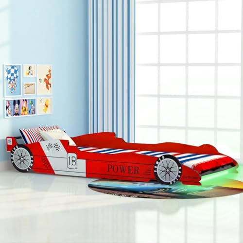 Goldicoo Autobett – Rennwagen-Kinderbett 90x200 cm
