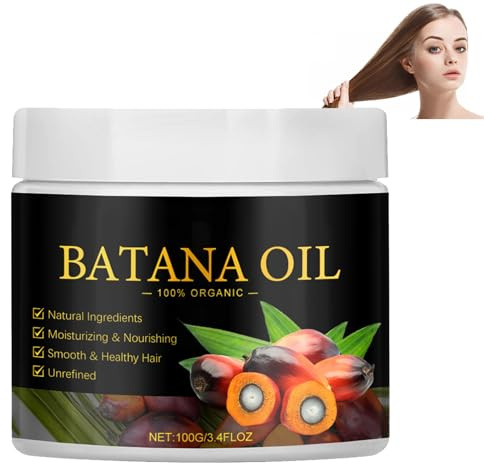 El Cabello de Batana Crece Con Aceite, Repara el Cabello Dañado y el Cuero Cabelludo, Previene el Desprendimiento y Promueve la Reparación, Nutre Suavemente