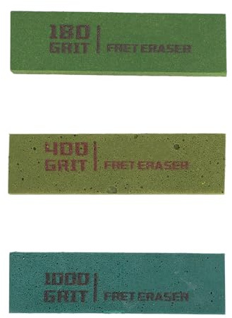 AOWINHIT Guitar Fret Erasers Poleringsblock - Ta Effektivt Bort Repor och Rostar för Gitarrer, Basar och Ukuleler