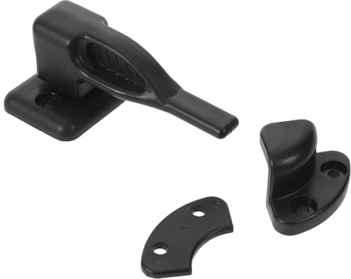 SHINEOFI Serratura per Porta di Stoccaggio Camper in Nylon Resistente alle Intemperie, Set con Viti per Ricambio Porte Armadietti Roulotte, Chiusura Silenziosa e Multifunzionale