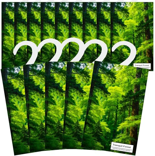 14PCS Saquitos Armario Ropa Ambientador Lavanda, Ambientador Armario Ropa Limpia, Hogar Perfumador Ropa, Bolsa Guardarropa, Bolsita Refrescador (Bosque)