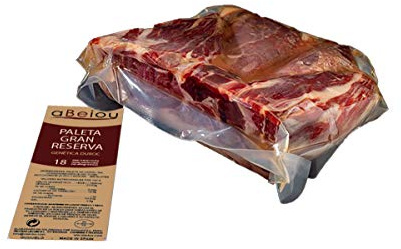 Jambon (Épaule) Grande Réserve Duroc Premium Désossé 1 kg — Affinage +18–20 Mois — Jamón Serrano — Guijuelo Espagne — Sous Vide — aBeiou