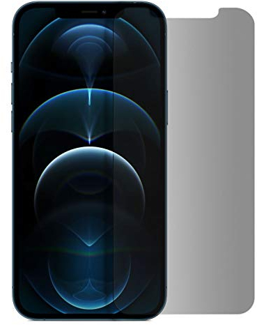 MyGadget Sichtschutz für Apple iPhone 12 Pro Max - Displayfolie 9H Anti Spy - Display Sichtschutzfolie Full Screen Protector Folie - Privacy Schutzfolie