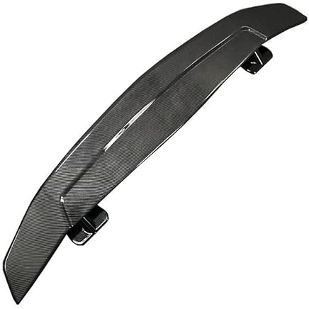 Auto ABS Heckspoiler Für Ford Fiesta (2011-2017) [MK6], Kofferraumspoiler Autodach Rear Spoiler Lippe Styling Karosserie Tuning Ersatz Umbauzubehör,B-Carbon Fiber