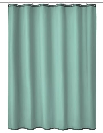 Kleine Wolke Duschvorhang Textil RICA Maledivia 180 x 200 cm | Wasserabweisend, verstärkte Ösen, mit Beschwerungsband, weiches Textilgewebe, maschinenwaschbar