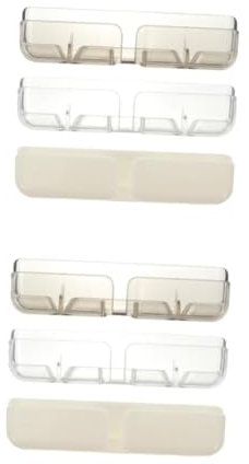 HOMSFOU 18pcs Cable Organizer Clips for Audio Cables Cord Holder Wire Organizer for Cord Holder
