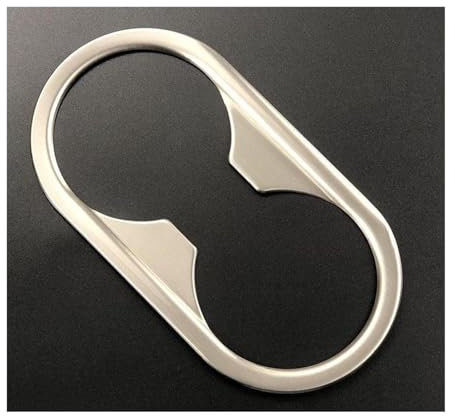 Interruptor Elevador Vidrio Coche Para VW Para J&etta MK6 2012-2015 Panel Control Central LHD Panel Auxiliar USB Coche Caja Cambios Panel Control Elevador Ventana Adhesivo Decorativo(Cup Holder Trim 1