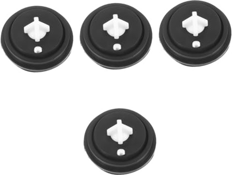 HOMSFOU 4pcs Diaphragm Inlet Float Valve Washer Rubber Ball Valve Washer for Toilet Repair Replacement Kit Float Diaphragm for Bathroom Toilet Tank Maintenance