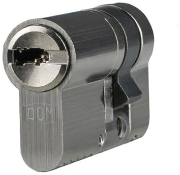 DOM ix Twido Halbzylinder 70/10 | Schließzylinder Zylinder mit Bohrschutz Anti-Bumping Picking-Schutz | hoher Kopierschutz | Patentschutz bis 2036 | Sicherungskarte & 5 Wende-Schlüssel | modular