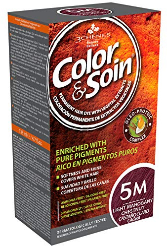 Color & Cura – Colorazione permanente Color & Cura – 5 m Chatain chiaro mogano