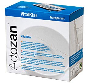 Adozan Vital Klar Energie & Protein Pulver, 10g, 20er Pack | Hochkalorisch, Ohne Zucker & Fett, Für Klare Getränke & Speisen, Für Mangelernährung & Gewichtszunahme
