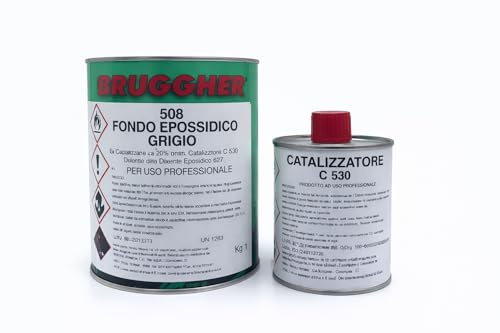 Fondo Isolante Epossidico Anticorrosivo per Metallo – Primer Bicomponente Professionale 1,2 kg – Colore RAL su Richiesta