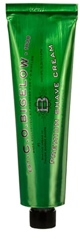 C.O. Bigelow Shaving Cream, 5.2 oz Mens Shaving Cream with Eucalyptus Oil for Sensitive Skin & All Skin Types