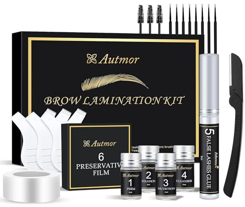 Brow Lifting Set, Augenbrauen Lift Sets Wasserdicht Langlebiges Styling, Eyebrow Lifting Sets Professioneller Augenbrauen Laminierung Set für den Heim-Salon und Makeup-Schönheitssalon DIY Brow