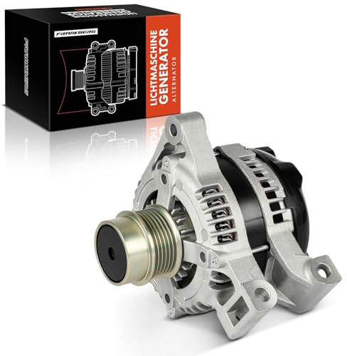 Frankberg Lichtmaschine mit Freilaufriemenscheibe 2-Polig Benzin | Kompatibel mit SRX 2.8L 2009-2016 Insignia A G09 2.8L 2008-2017 9-5 YS3G 2.8L 2010-2012 Replace# 13502584