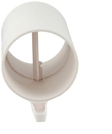 ComfyHarbor 1 vanne de contrôle du volume d'air, poignée réglable, valve manuelle de commutation de diamètre de sortie d'air, facile à utiliser, commutation ronde manuelle en plastique (100 mm)