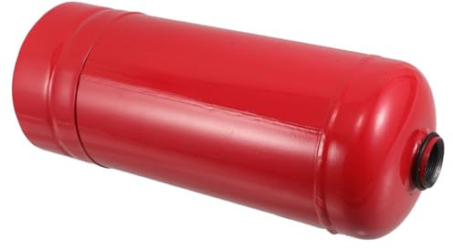 SEWACC Estintore Portatile Vuoto in Acciaio Resistente 2 Kg Ricaricabile Per Auto, Barca e Uso Domestico Sicurezza Antincendio Compatto e Maneggevole