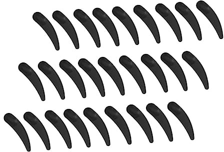 Homoyoyo 100 Piezas Unidades Cucharas Aplicadoras para Crema Facial Ojos Negras Medidoras Prácticas para Aplicar Productos de Cuidado Facial y para y Uniforme Portátiles para Viaje y Bolso