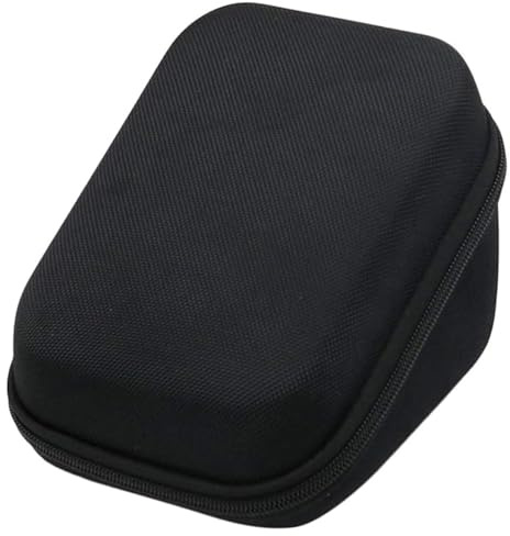 Glucometer Case, Hard Shells Blood Pressure Monitor Case with Handle and Mesh Pocket, Portable Small Storage Bag for Travel Hard