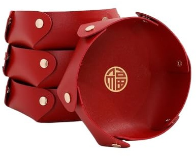 GBASDXU Cesta de fruta, Plato de frutas, 4 paquetes de semillas de melón rojo chino seco for regalo de inauguración, almacenamiento for el nuevo hogar, Fu Manchu