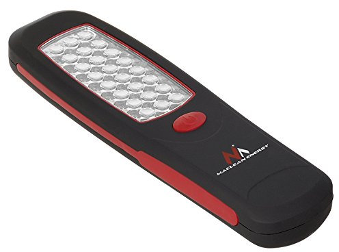 Maclean Energy MCE03 24 LED Lampada da Lavoro Torcia per Officina