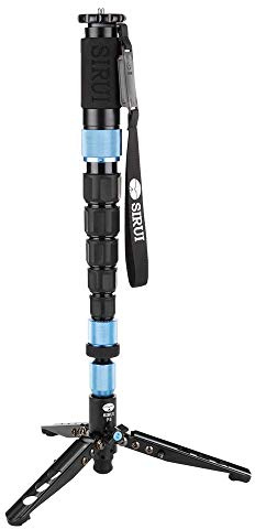 SIRUI P-326SR monopiede con ragno (inclinabile di 20°, girevole a 360°, carbonio)