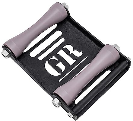 GRAND PITSTOP Motorcycle & Powersports Maintainence Stand Wheel Cleaning Wheel Roller Stand for tire Cleaning & Chain Lubrication - Groller Large (Bikes < 600 lb & Tire Width <240 mm)