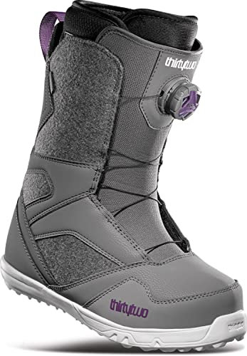 Thirty Two STW BOA Damen Snowboardstiefel, Grau/Violett, Größe 43