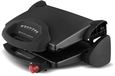 BB2109 Bistecchiera 3 in 1 Pyramidea - Termostato regolabile 2000 Watt Nera