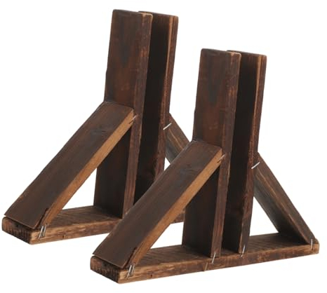 BESPORTBLE Deko 2St Zaunbasis massivem Holz Hofzaunständer Zaunbasishalterung Pflanzendekor Pflanzenständer im Freien Zaunteile Zäune Basis-Kit der Zaun Komponente einstellen Zubehör