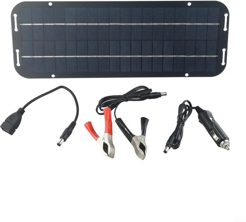 60W Solar Panel, Solar Charger, 12V Portable Solar Panel Trickle Charger, For Car, for caravan, Van, Boat