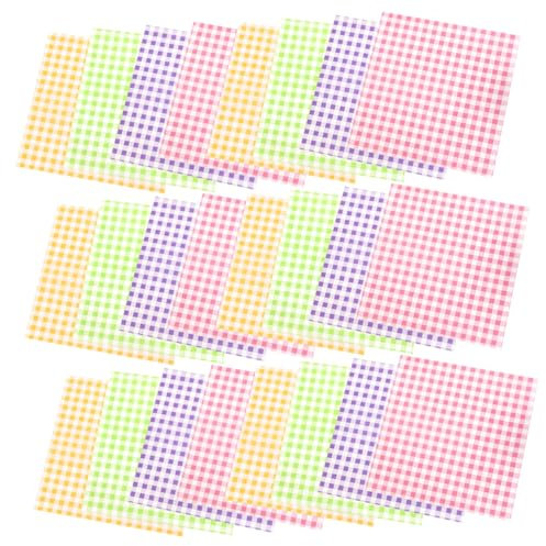 COLLBATH Backpapierblätter 400 Stück Chips Geschenkpapier Lebensmittelverpackungswerkzeuge Öl Geeignet Für Die Gastronomie