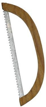 | ZICOM Krippenzubehör Säge 8cm Holz, Metall – Detailgetreue Miniatur-Säge für Krippen