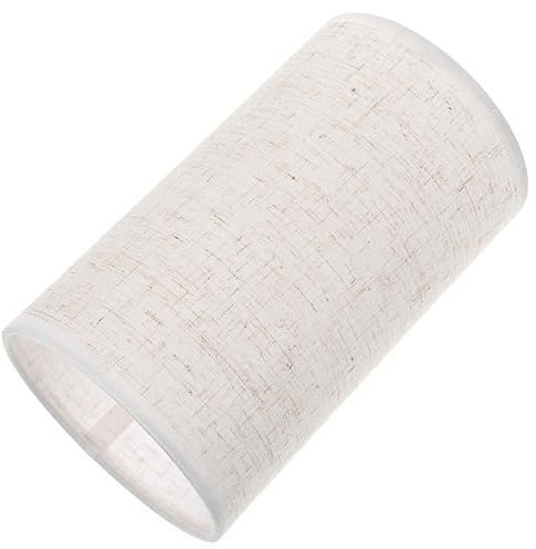jojofuny Pantalla Lampara de Tela para Lámpara de Mesa Casquillo E27, Diseño Elegante y Simple, Instalación Conveniente para Lámparas de Estudio Pie