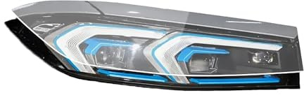 Pellicola Protettiva per Fari Auto per BMW G20 Series 3 2023,per Fari Auto TPU Trasparente Protezione Adesivi.,Transparent