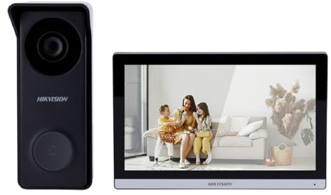 Kit de Videoportero IP Hikvision DS-KIS313-P(B) WiFi IP65